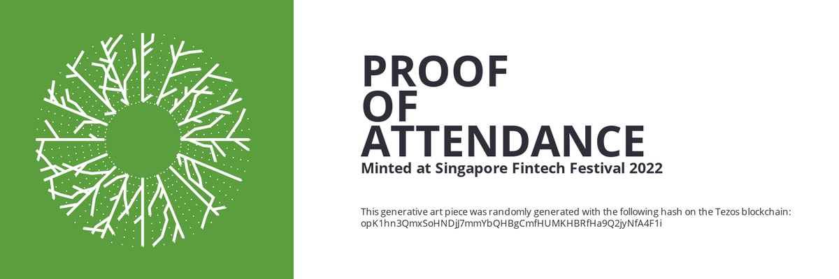 SFF2022 Proof of Attendance Token #383