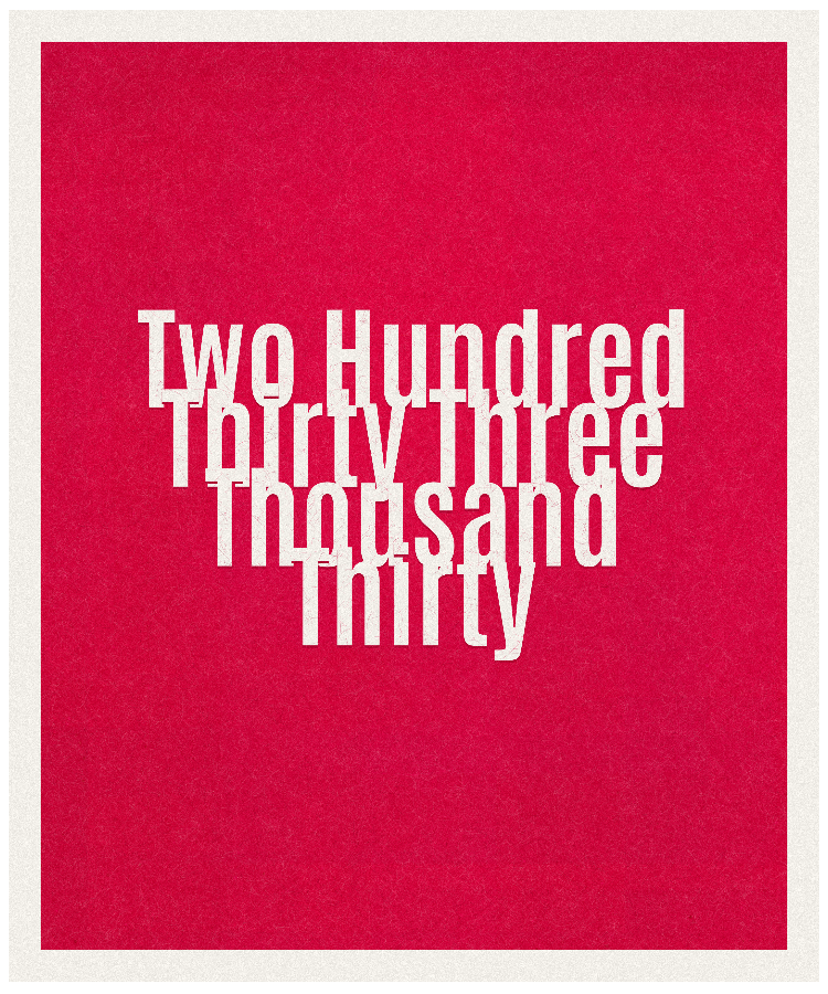 Count #233030