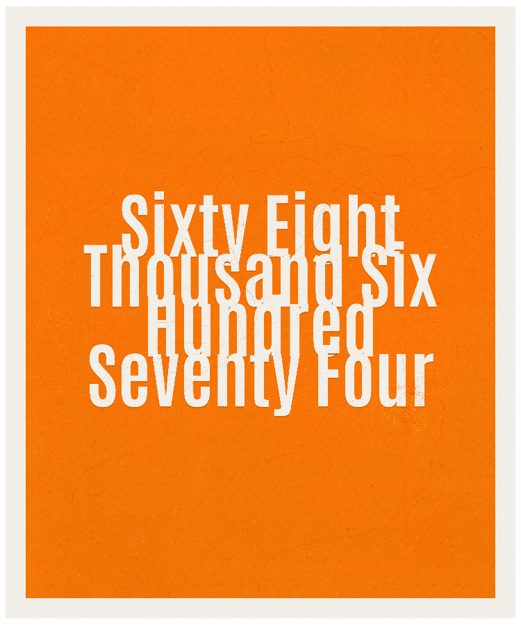 Count #68674