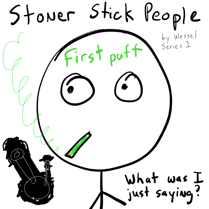 Stoner Stick People #25