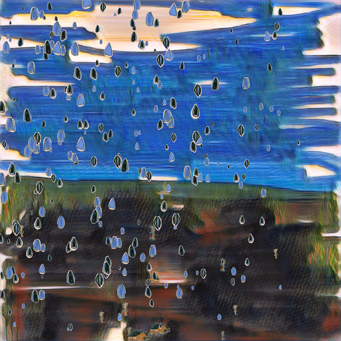 Painted Rain #4