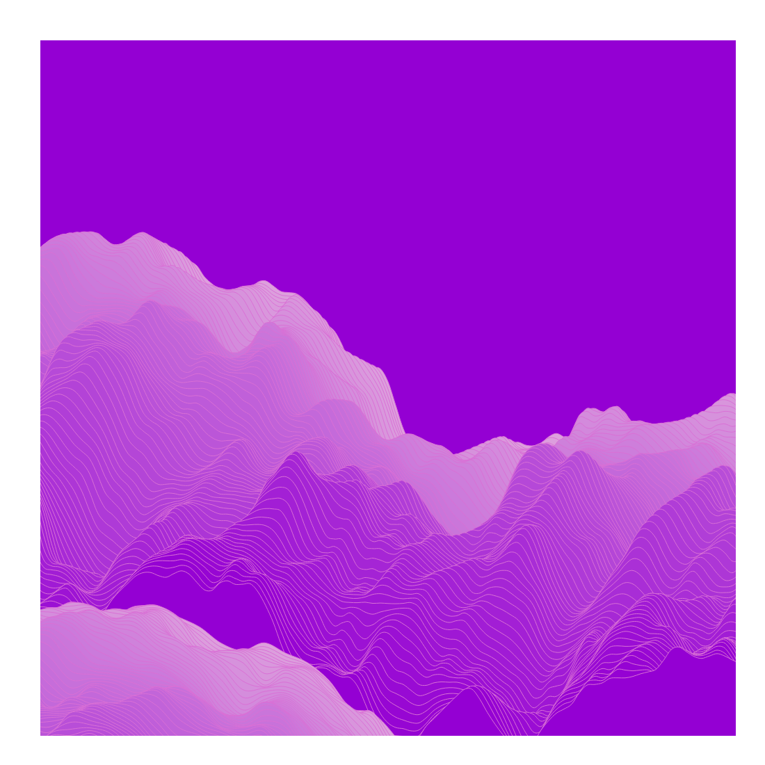 Random mountain generative 2.0 #8