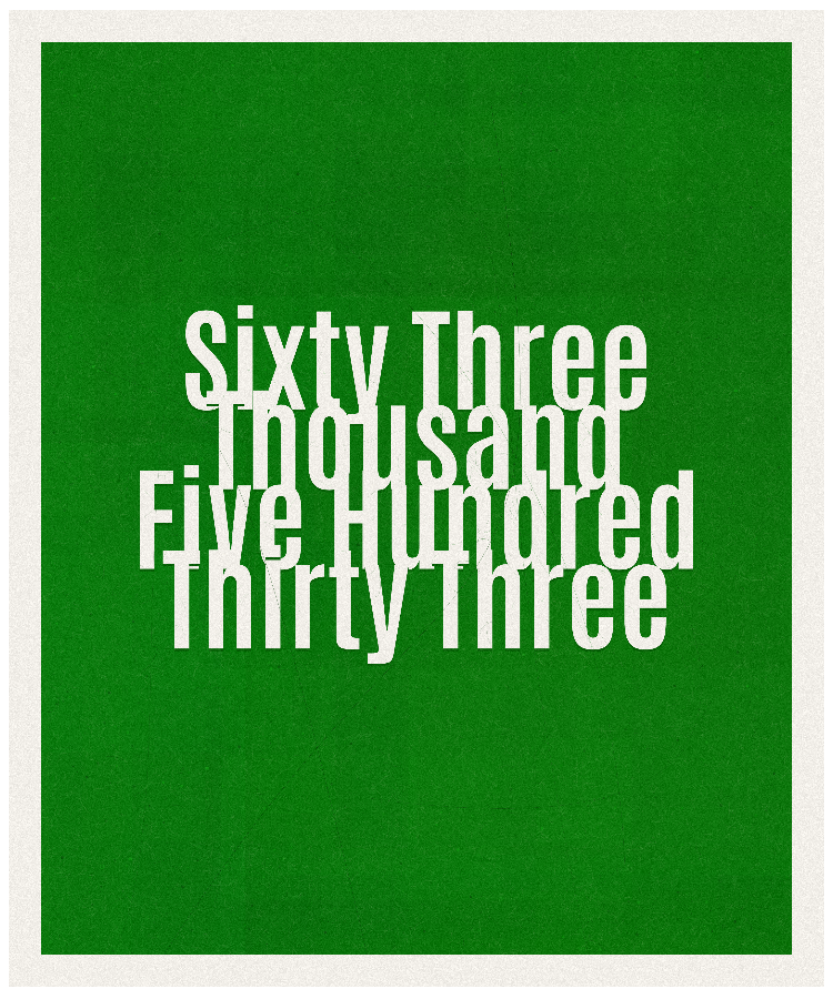 Count #63533