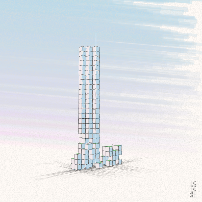 Cellular Skyscrapers #239