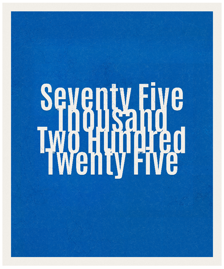 Count #75225