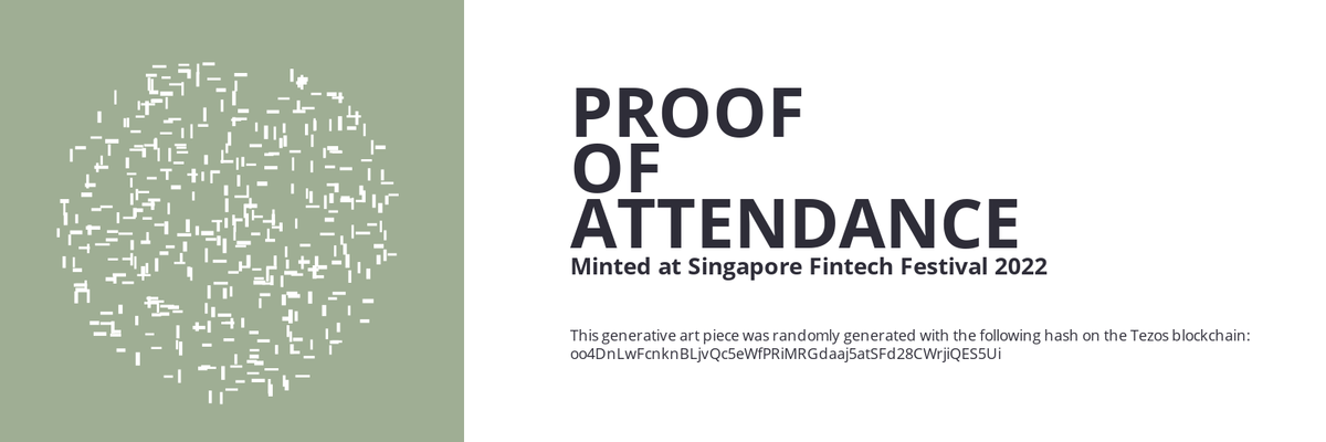 SFF2022 Proof of Attendance Token #112