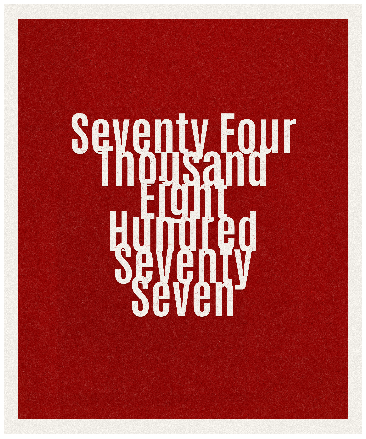 Count #74877
