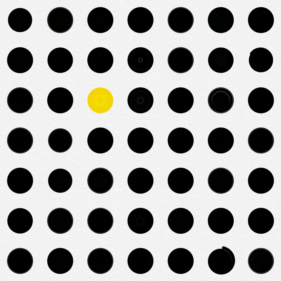 M'Fing Dots on a M'Fing Grid #136