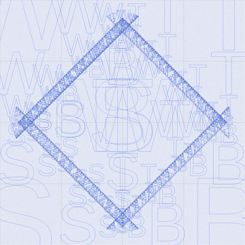 WTBS Logo with Fractals #92