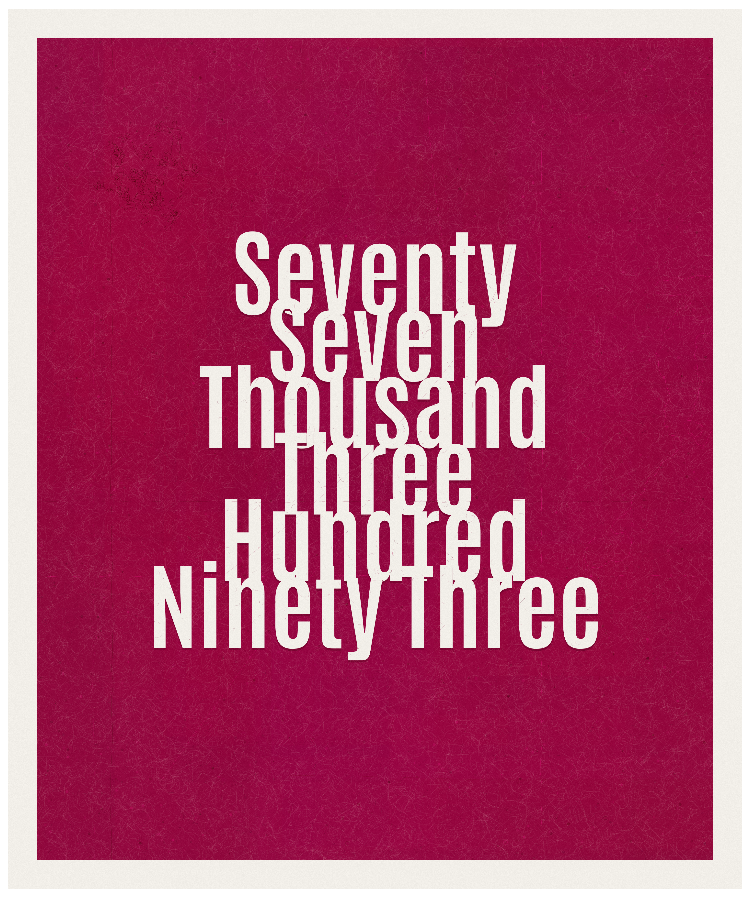 Count #77393