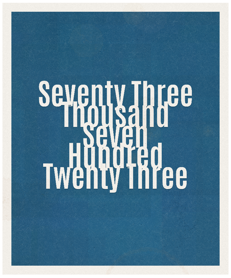 Count #73723