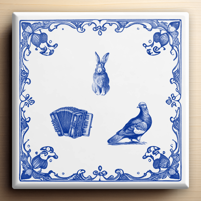 Luck Tiles from the Old Country #77