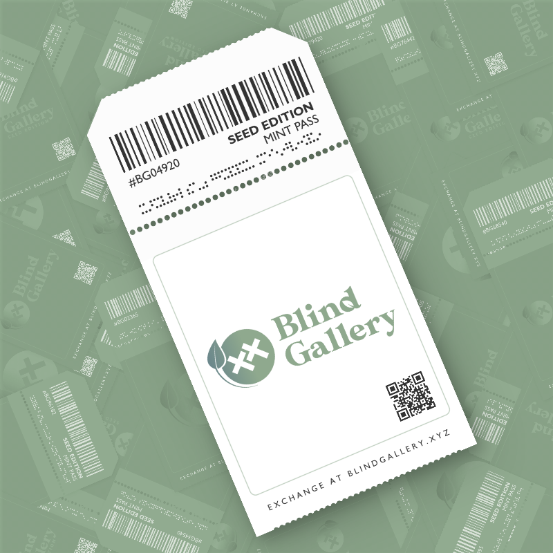 Blind Gallery Mint Pass (Seed Edition) #549