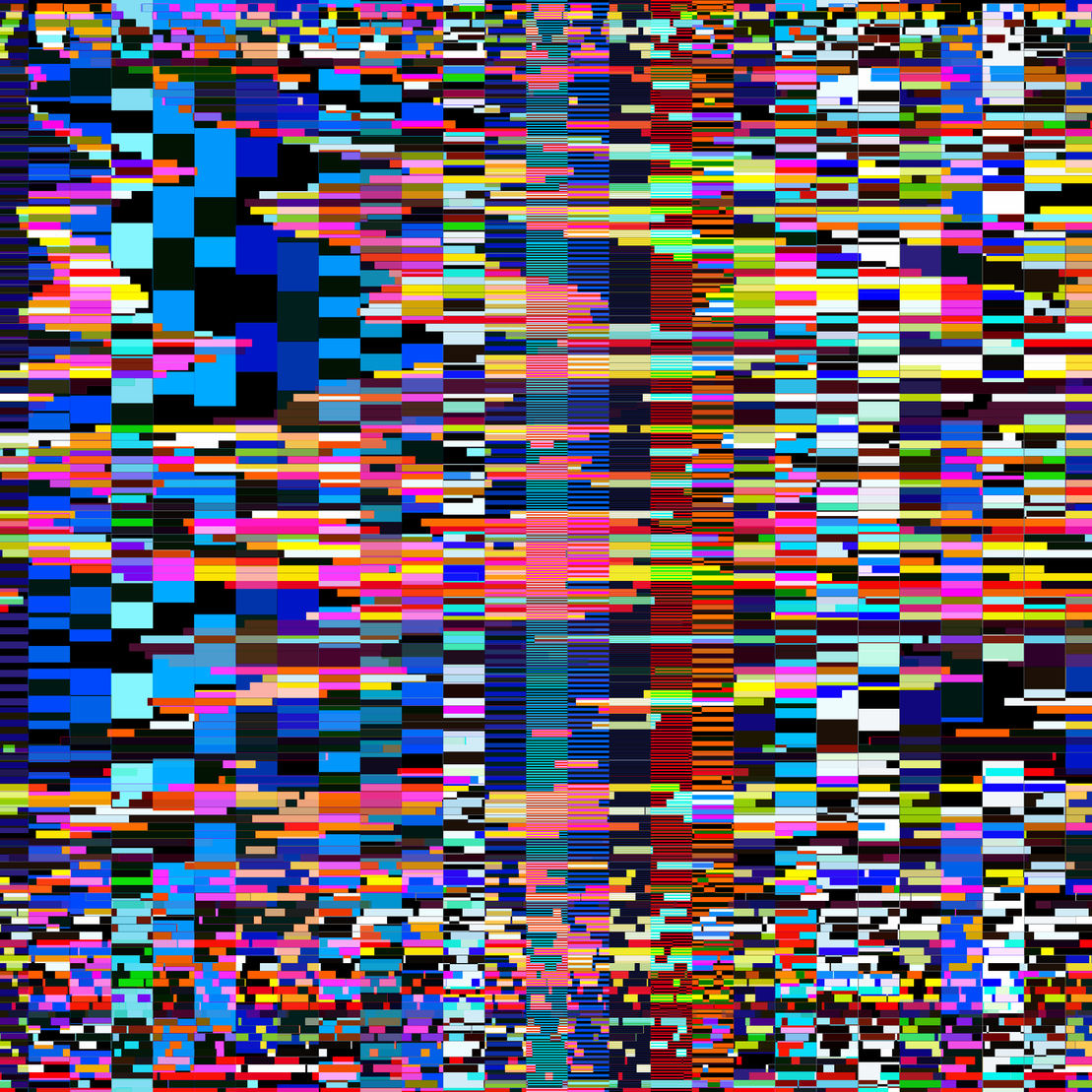 Glitchometry Stripes #43