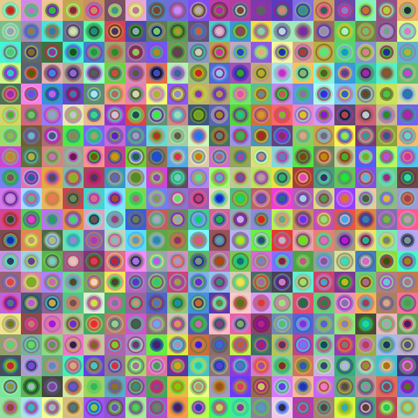 400 circles  #9