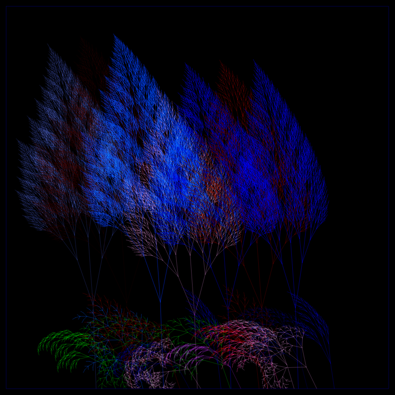 Fractal Forest #73