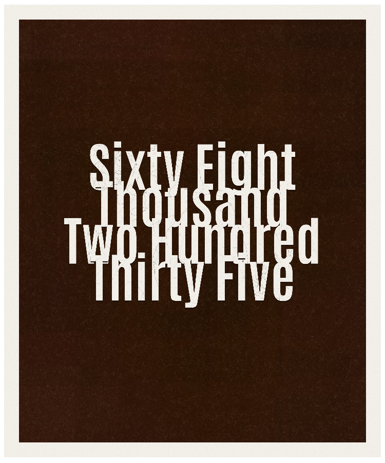 Count #68235