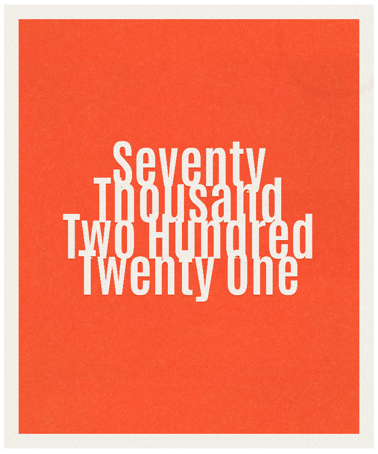 Count #70221