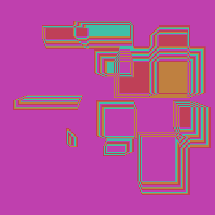 Superimposed Rectangles #45