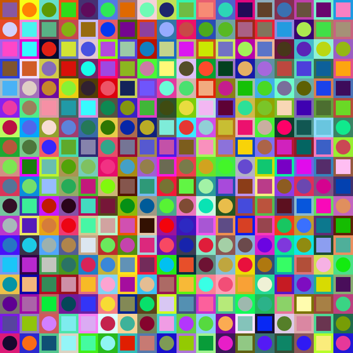 Square Dot Composition #224