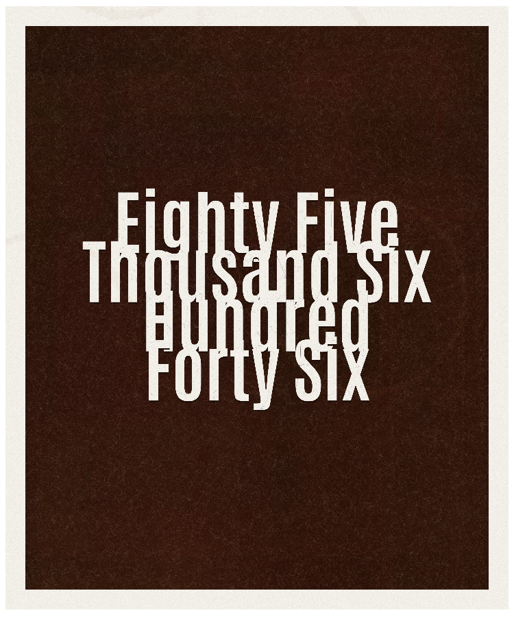 Count #85646