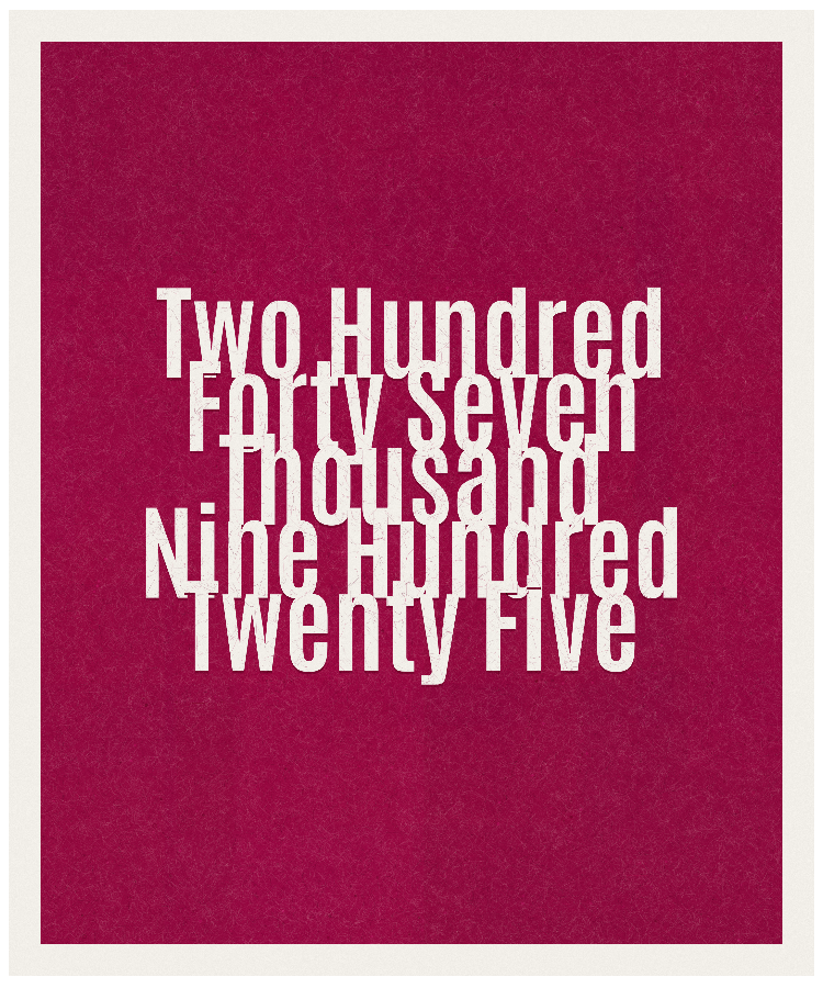 Count #247925