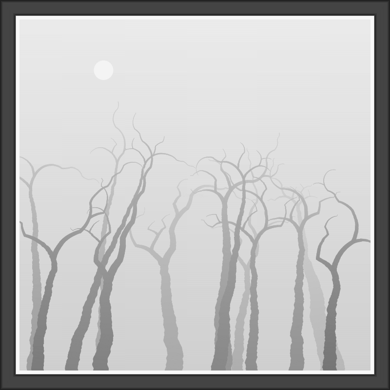 The Foggy Trees #56