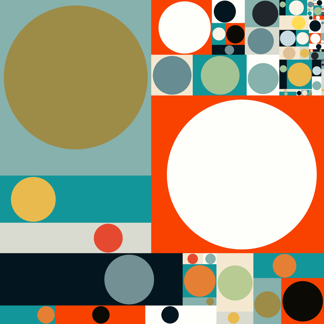 An Increasing Series Of Dots #69