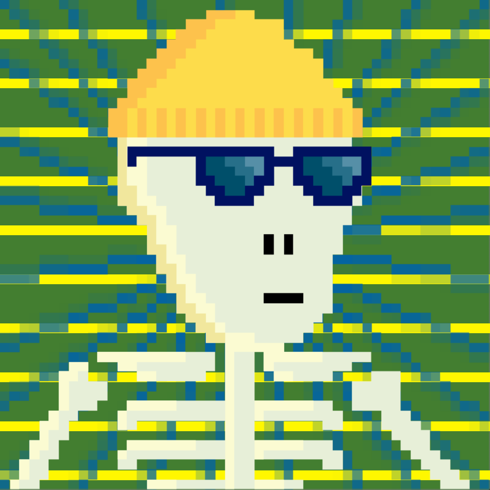 PIXEL SKULLETTI 1 #66