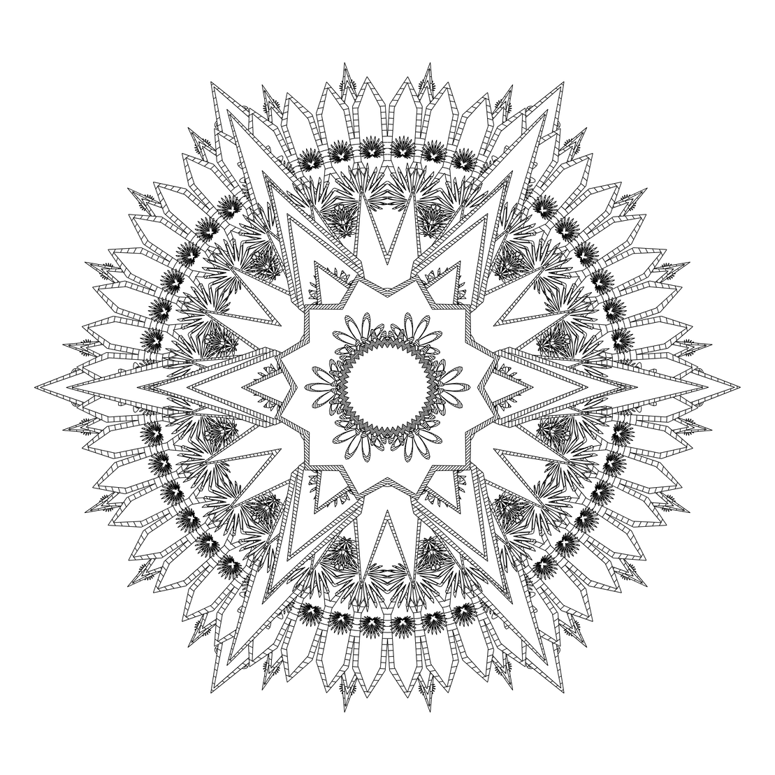 LL21 Mandala #76