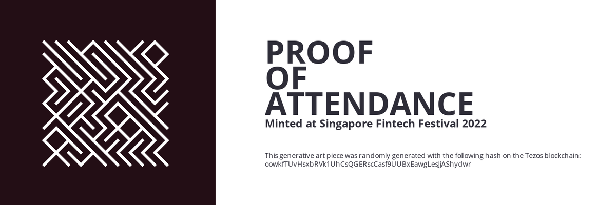 SFF2022 Proof of Attendance Token #1179