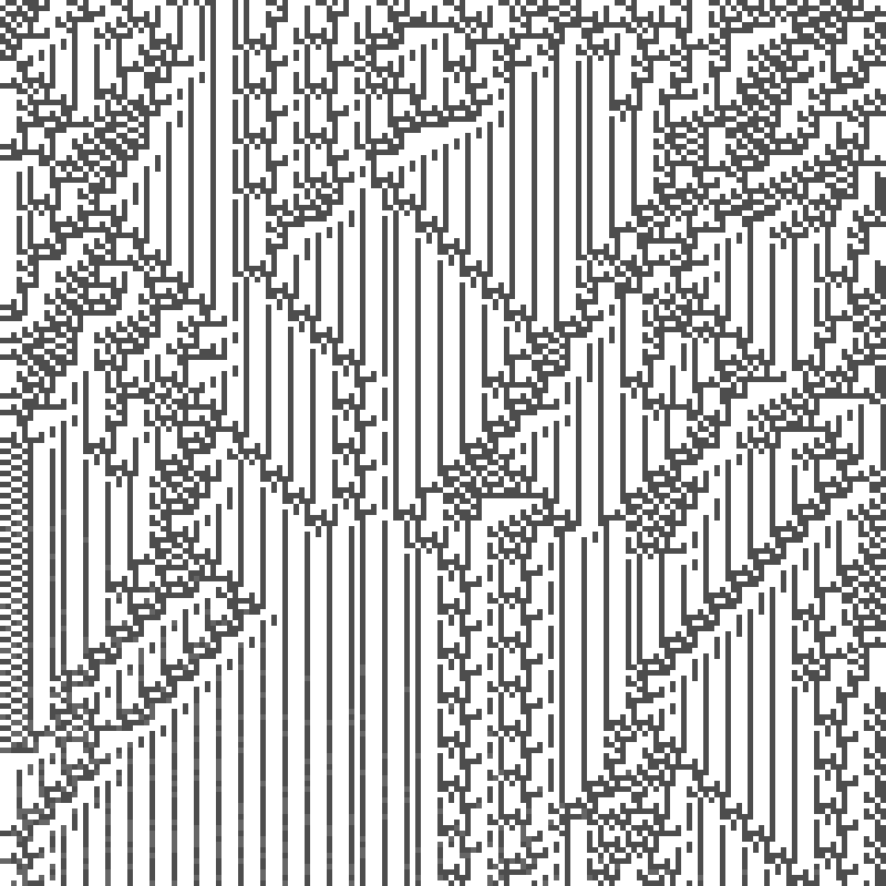 Colored Elementary Cellular Automaton #441