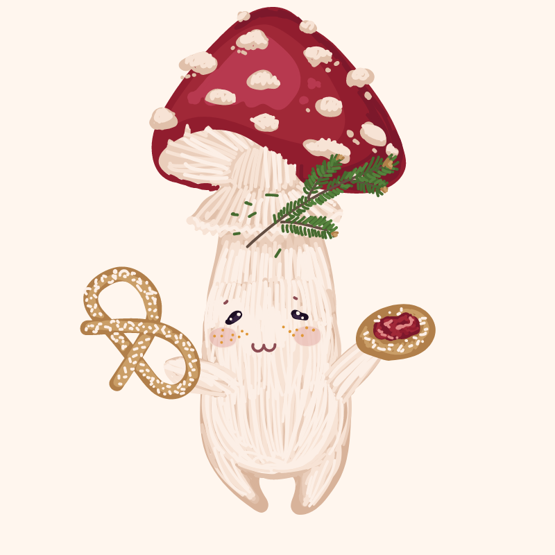 Cute Mushrooms Forest Guys #94