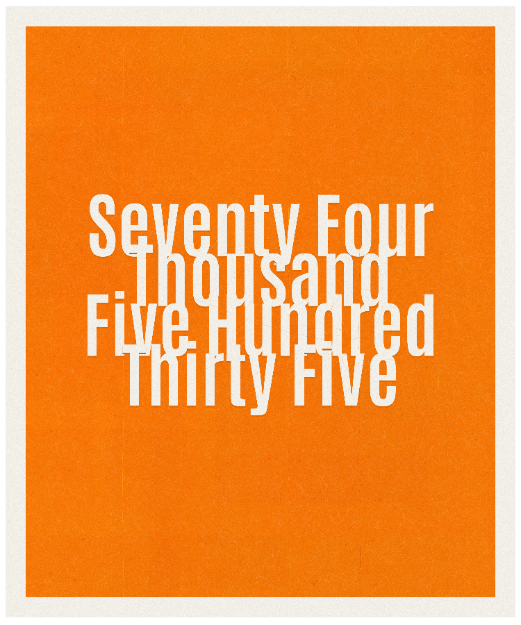 Count #74535