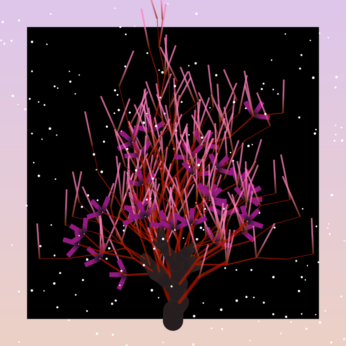 Some generative winter trees #39