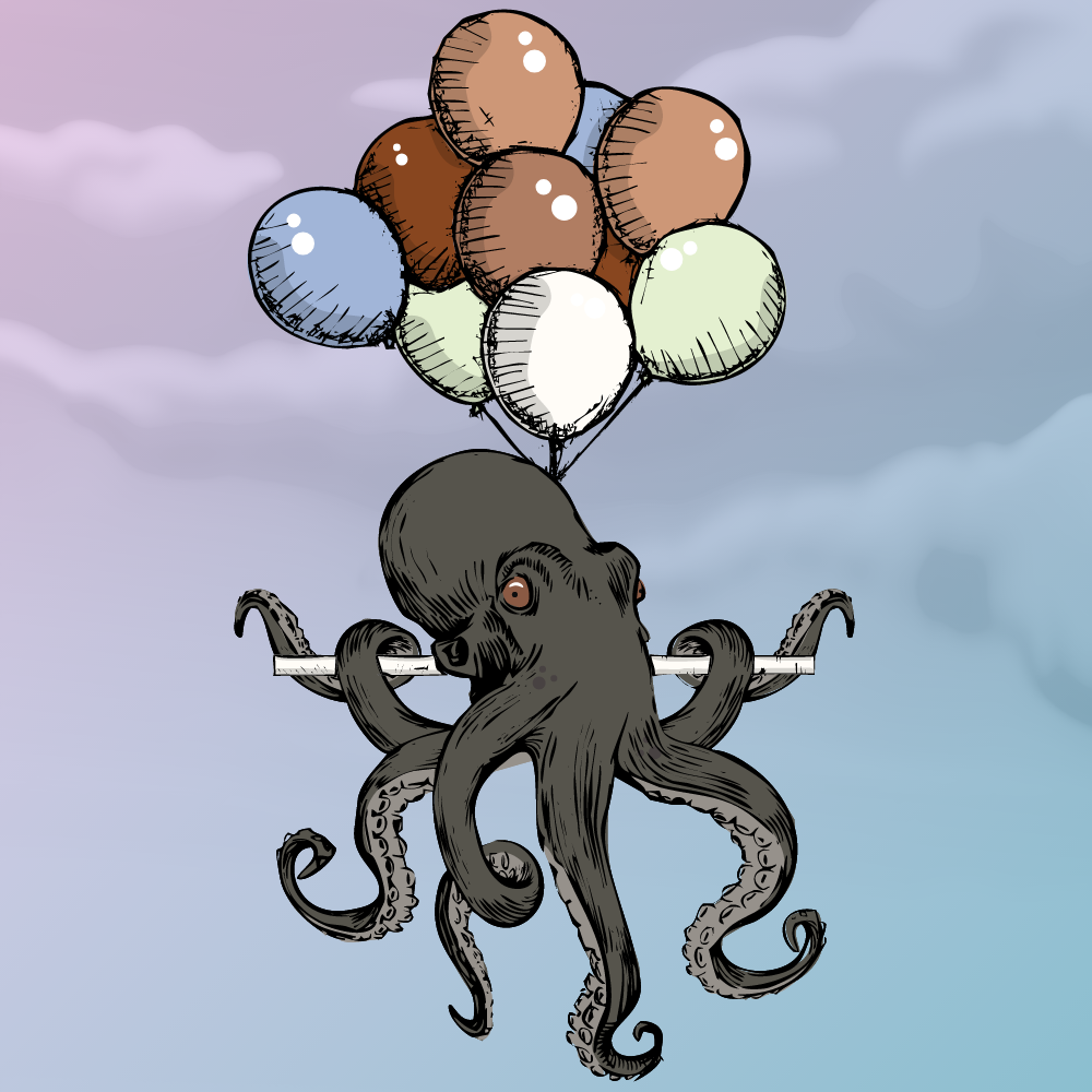 Flying Octupus #12