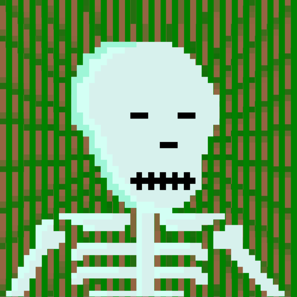 PIXEL SKULLETTI 1 #220