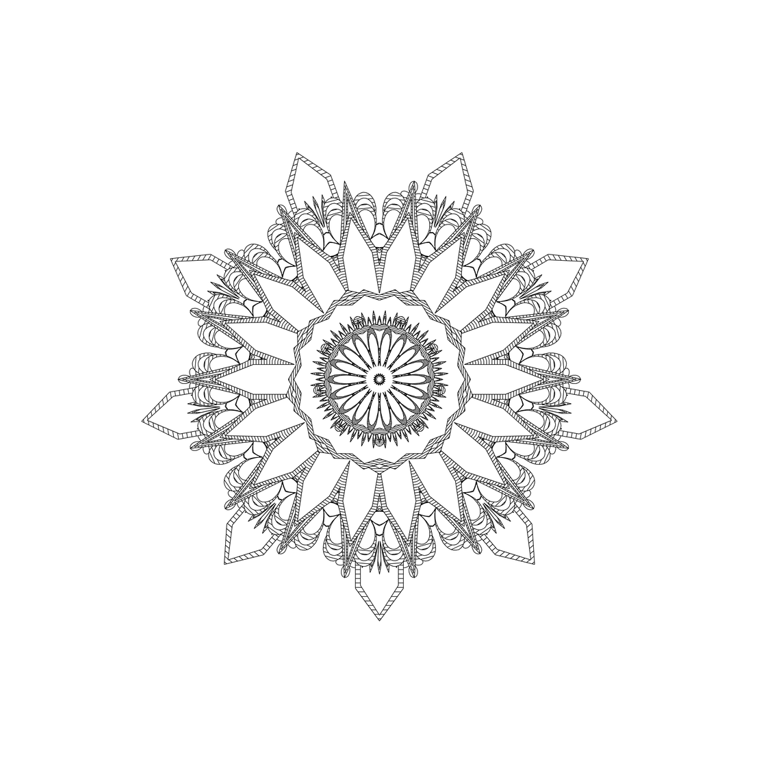 LL21 Mandala #755