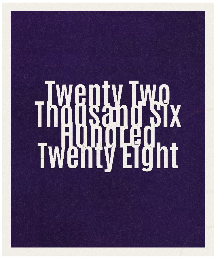 Count #22628