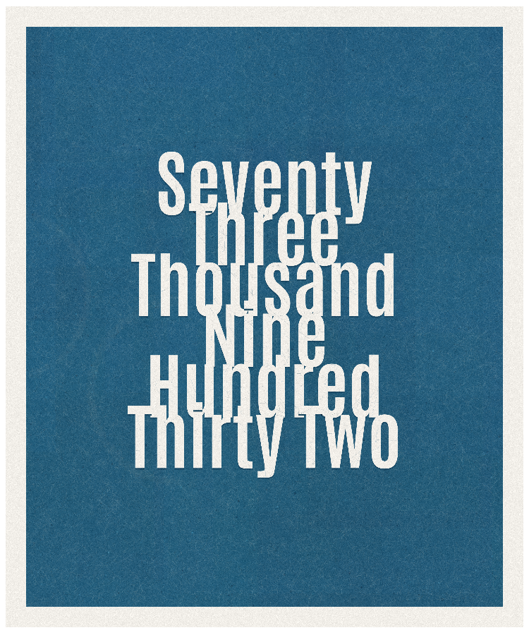 Count #73932