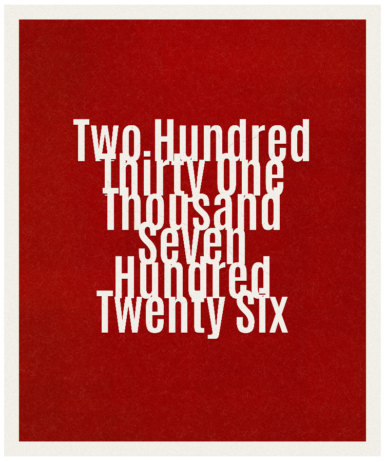 Count #231726