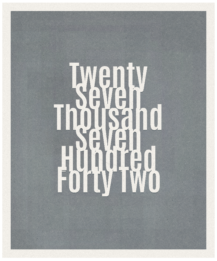 Count #27742