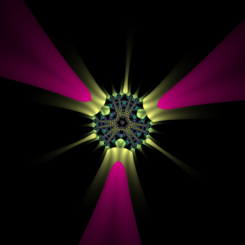 Fractal Flower #245