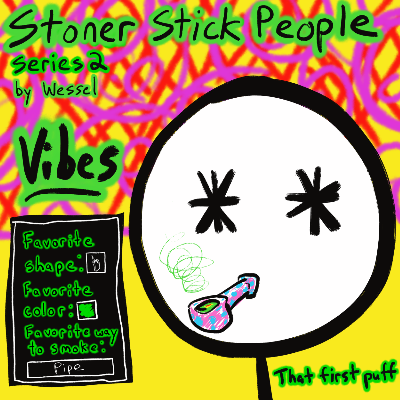 Stoner Stick People Series 2 #64