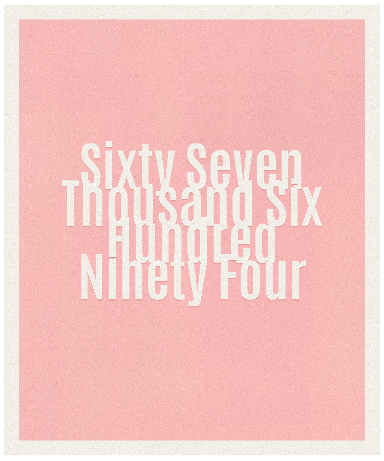 Count #67694
