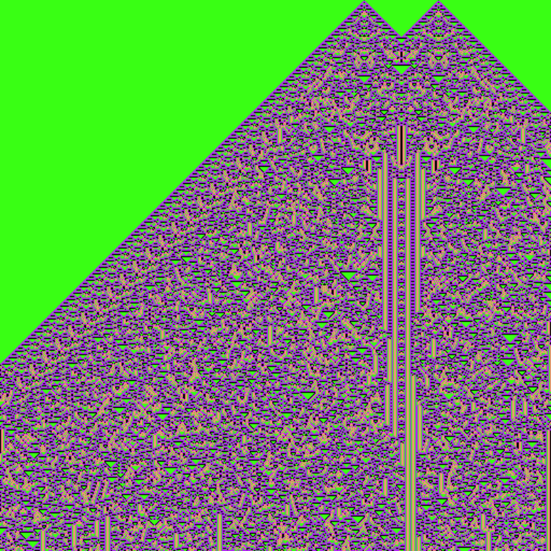 Totalistic Cellular Automata #464