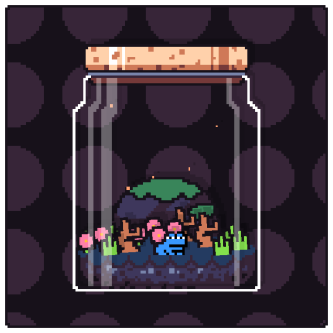 Toad Terrarium #253