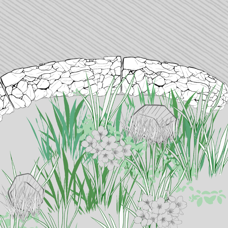 Wild Grass and Rubble #81