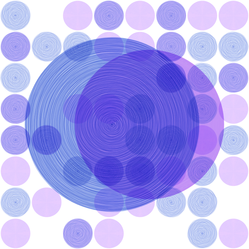 Brushed Circles #106