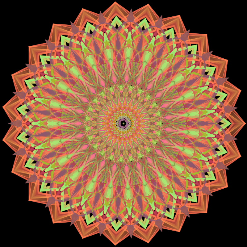 Morphing Mandala - #fxhashturnsone charity #81